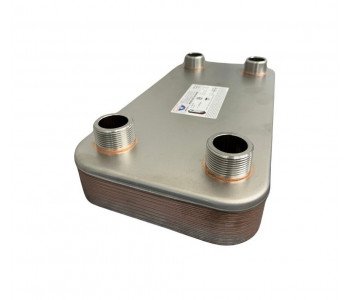 ZILMET nerūsējošā tērauda AISI316 siltummainis (20 plāksnes)