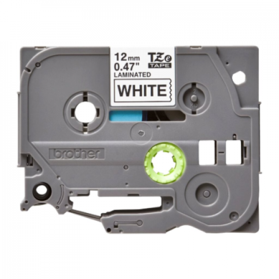 Brother | TZ-231 Laminated Tape | Black on White | TZe | 8 m | 1.2 cm