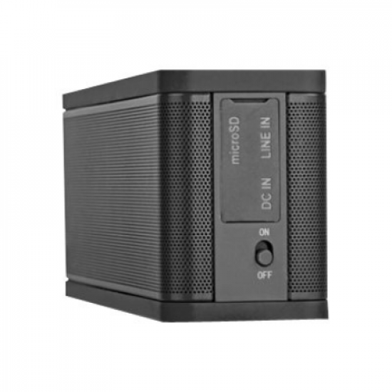 Edifier | Multifunctional 2.1 Alarm Clock Bluetooth Speaker | MP260 | RMS 12 + 2×4 W | Bluetooth | Black/Brown | Portable | Portable Wireless Speaker