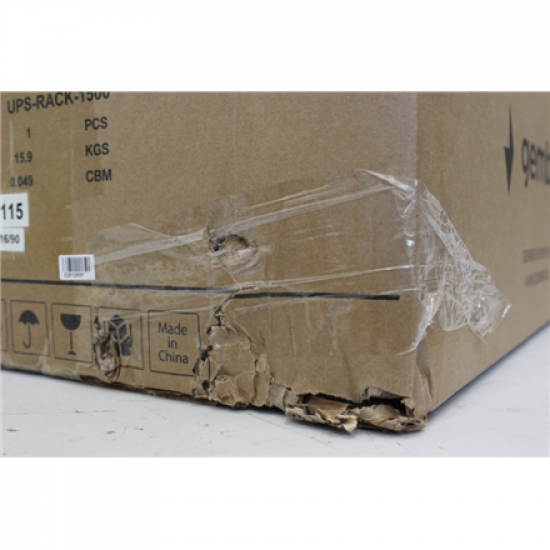 SALE OUT. | Gembird | UPS-RACK-1500 | 1500 VA | 220 V | DAMAGED PACKAGING
