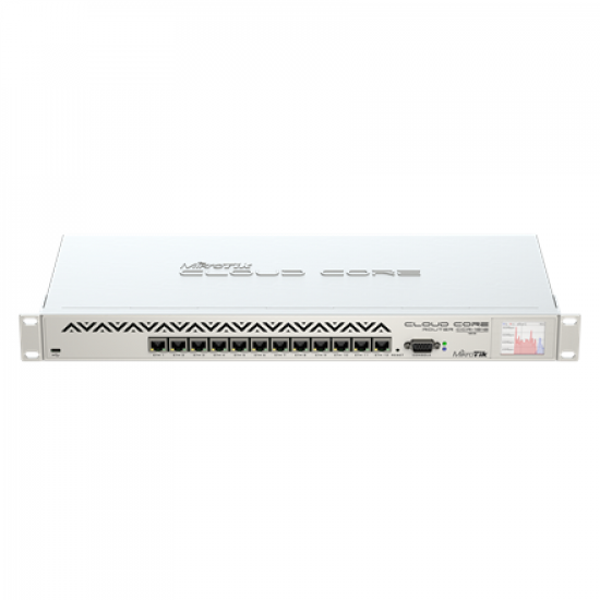 CCR1016-12G Router | 1000 Mbit/s | Ethernet LAN (RJ-45) ports 12 | 1 | 12 month(s)