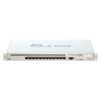 CCR1016-12G Router | 1000 Mbit/s | Ethernet LAN (RJ-45) ports 12 | 1 | 12 month(s)