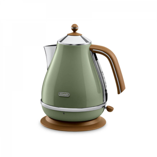 Delonghi | Kettle | KBOV 2001.GR | Electric | 2000 W | 1.7 L | 360° rotational base | Green