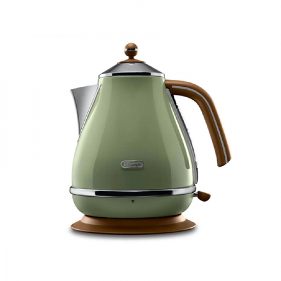 Delonghi | Kettle | KBOV 2001.GR | Electric | 2000 W | 1.7 L | 360° rotational base | Green
