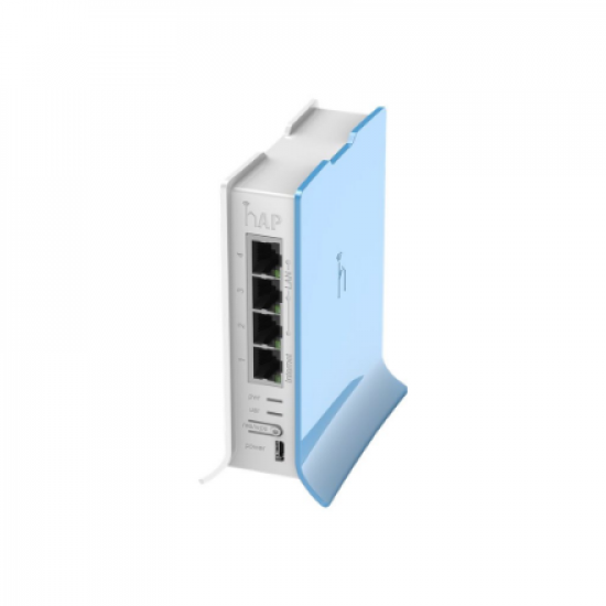 Access Point | RB941-2nD-TC hAP Lite | 802.11n | 10/100 Mbit/s | Ethernet LAN (RJ-45) ports 4 | MU-MiMO Yes | 12 month(s)