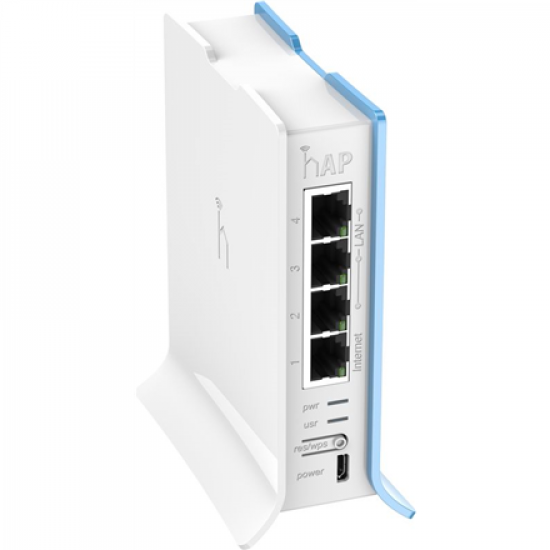 Access Point | RB941-2nD-TC hAP Lite | 802.11n | 10/100 Mbit/s | Ethernet LAN (RJ-45) ports 4 | MU-MiMO Yes | 12 month(s)