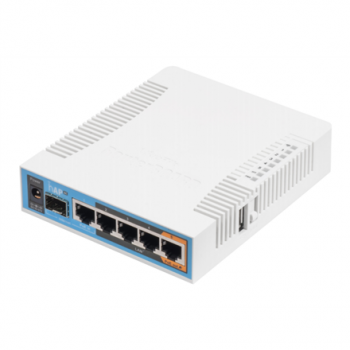 RB962UiGS-5HacT2HnT | hAP ac | 802.11ac | 1300 Mbit/s | 10/100/1000 Mbit/s | Ethernet LAN (RJ-45) ports 5 | MU-MiMO Yes | 12 month(s)