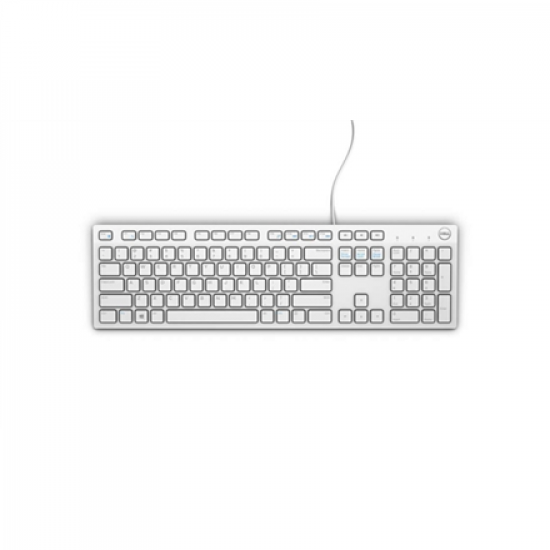 Dell | KB216 | Multimedia | Wired | EN | White | USB