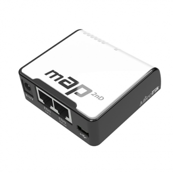 mAP RBmAP2nD | 802.11n | 10/100 Mbit/s | Ethernet LAN (RJ-45) ports 2 | MU-MiMO No