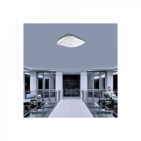 TP-LINK | Access Point | EAP225 | 802.11ac | 2.4GHz/5GHz | 450+867 Mbit/s | 10/100/1000 Mbit/s | Ethernet LAN (RJ-45) ports 1 | MU-MiMO Yes | PoE in | Antenna type 5xInternal