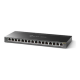 TP-LINK | Switch | TL-SG116E | Web managed | Wall mountable | Gigabit Ethernet (copper) ports quantity 16 | Power supply type External | 36 month(s)