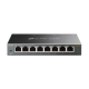 TP-LINK | Switch | TL-SG108E | Web managed | Wall mountable | Gigabit Ethernet (copper) ports quantity 8 | Power supply type External | 36 month(s)