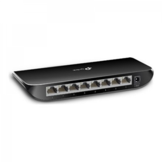 TP-LINK | Switch | TL-SG1008D | Unmanaged | Desktop | Gigabit Ethernet (copper) ports quantity 8 | Power supply type External | 36 month(s)