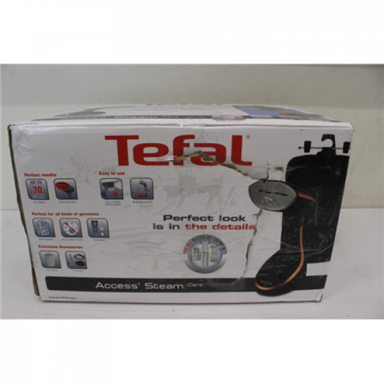 SALE OUT. TEFAL | Steamer | DT9100E0 | Handheld | 1600 W | 0.2 L | 30 g/min | Black | DAMAGED PACKAGING, SCRATCHED ON TOP