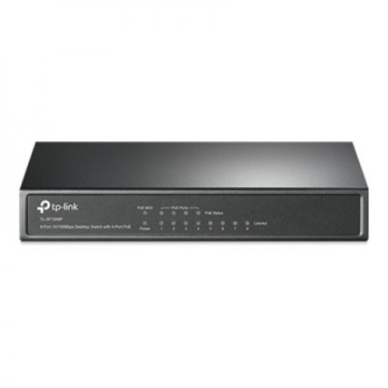 TP-LINK | Switch | TL-SF1008P | Unmanaged | Desktop | 10/100 Mbps (RJ-45) ports quantity 8 | Power over Ethernet (PoE) ports quantity 4 | Power supply type External | 36 month(s)