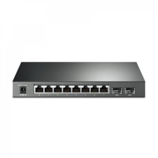 TP-LINK | Switch | TL-SG1210P | Unmanaged | Desktop | Gigabit Ethernet (copper) ports quantity 1 | SFP ports quantity 1 | PoE+ ports quantity 8 | 36 month(s)