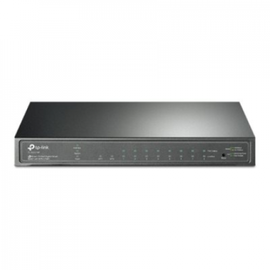 TP-LINK | Switch | TL-SG1210P | Unmanaged | Desktop | Gigabit Ethernet (copper) ports quantity 1 | SFP ports quantity 1 | PoE+ ports quantity 8 | 36 month(s)