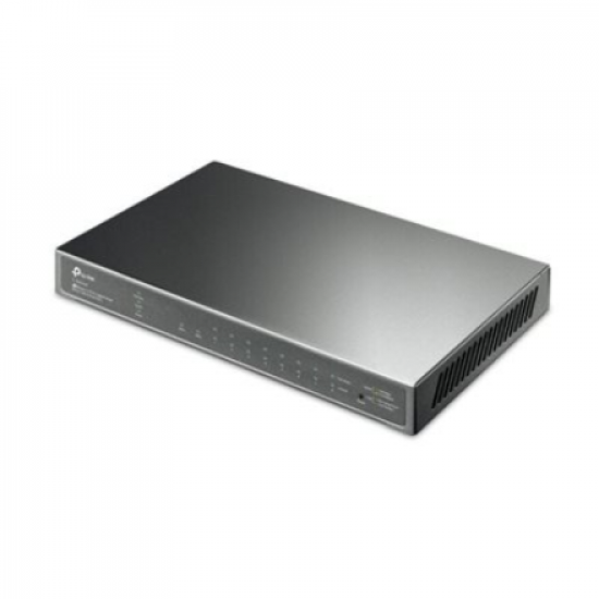 TP-LINK | Switch | TL-SG1210P | Unmanaged | Desktop | Gigabit Ethernet (copper) ports quantity 1 | SFP ports quantity 1 | PoE+ ports quantity 8 | 36 month(s)