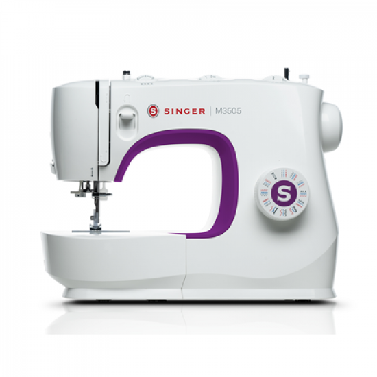 Singer Sewing Machine M3505 Number of stitches 32 Number of buttonholes 1 White