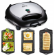 TEFAL | Sandwitch Maker | SW614831 | 700 W | Number of plates 3 | Black/Stainless Steel