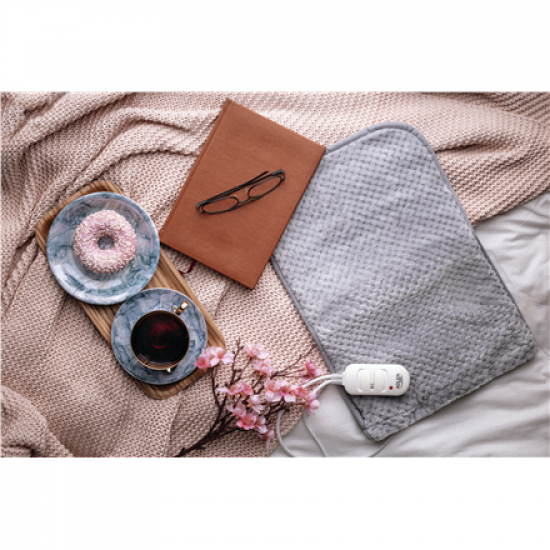Adler | Electric Blanket heating - pad | AD 7415 | Number of heating levels 2 | Number of persons 1 | Washable | Remote control | 80 W | Grey