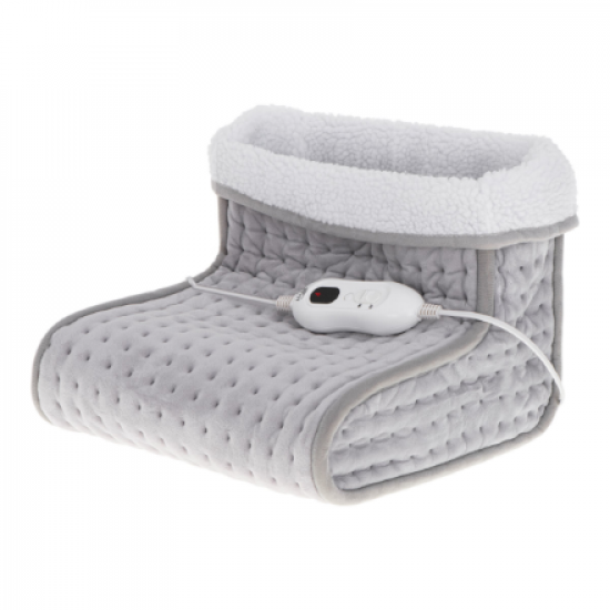 Adler | Feet warmer with LCD controller | AD 7432 | Number of heating levels 4 | Number of persons 1 | Washable | Remote control | Outer fabric: soft plush & sponge. Inner fabric: removable synthetic wool lining | 140 W | Grey
