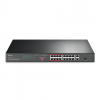 TP-LINK | Switch | TL-SL1218P | Unmanaged | Rackmountable | 10/100 Mbps (RJ-45) ports quantity 16 | SFP ports quantity 1 | PoE+ ports quantity 16 | Power supply type 100-240VAC, 50-60Hz voltage