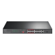 TP-LINK | Switch | TL-SL1218P | Unmanaged | Rackmountable | 10/100 Mbps (RJ-45) ports quantity 16 | SFP ports quantity 1 | PoE+ ports quantity 16 | Power supply type 100-240VAC, 50-60Hz voltage