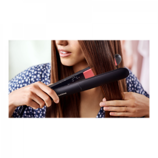 Philips | Hair Straitghtener | BHS376/00 StraightCare Essential | Ceramic heating system | Temperature (min) 160 °C | Temperature (max) 230 °C | Black