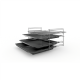 Bosch | Cooker | HKR39A250U | Hob type Vitroceramic | Oven type Electric | Stainless steel | Width 60 cm | Electronic ignition | Grilling | LED | Depth 60 cm | 66 L