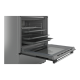Bosch | Cooker | HKR39A250U | Hob type Vitroceramic | Oven type Electric | Stainless steel | Width 60 cm | Electronic ignition | Grilling | LED | Depth 60 cm | 66 L