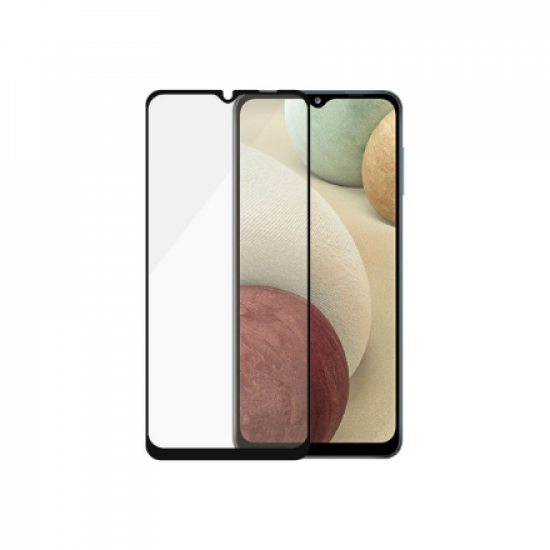 PanzerGlass | Samsung | Galaxy A12 | Tempered glass | Black | Full frame coverage; Rounded edges; Crystal clear; 100% touch preservation | Case Friendly