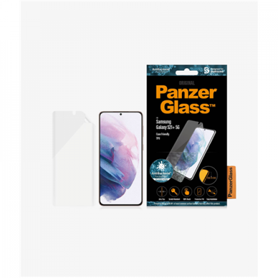 PanzerGlass | Samsung | Galaxy S21+ | Self-healing TPU | Transparent | Case Friendly
