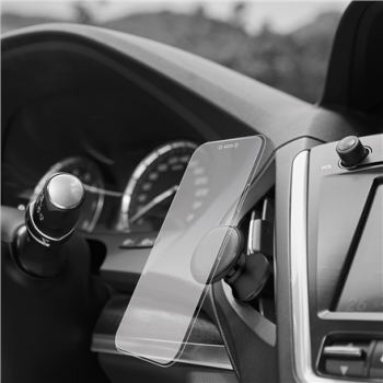 ColorWay | Magnetic Car Holder For Smartphone | Air Vent-4 | Adjustable | Magnetic | Black | Car air duct deflector mount. The non-slip surface of the holder pads will protect the dashboard from damage and scratches and prevent the possibility of slipping