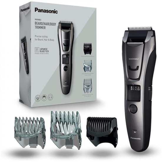 Panasonic | Beard and hair trimmer | ER-GB80-H503 | Corded/ Cordless | Number of length steps 39 | Step precise 0.5 mm | Black