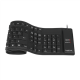Logilink | Flexible waterproof Keyboard USB + PS/2 | ID0019A | Flexible keyboard | Wired | DE | Black