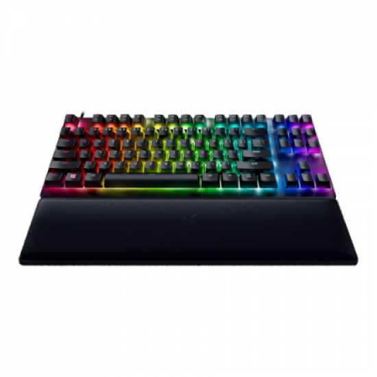 Razer | Huntsman V2 Tenkeyless | Gaming keyboard | Wired | Optical Gaming Keyboard | RGB LED light | US | Clicky Purple Switch