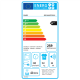 Candy | Dryer Machine | ROE H9A2TCEX-S | Energy efficiency class A++ | Front loading | 9 kg | Heat pump | Big Digit | Depth 58.5 cm | Wi-Fi | White