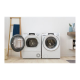 Candy | Dryer Machine | ROE H9A2TCEX-S | Energy efficiency class A++ | Front loading | 9 kg | Heat pump | Big Digit | Depth 58.5 cm | Wi-Fi | White