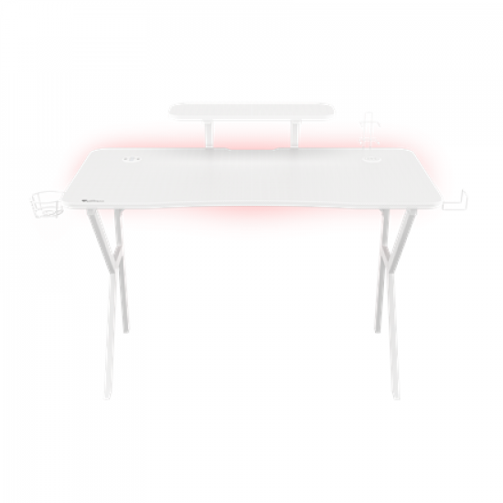 Genesis | Gaming Desk | Holm 320 RGB | White