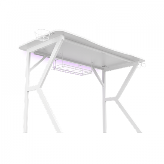 Genesis | Gaming Desk | Holm 320 RGB | White
