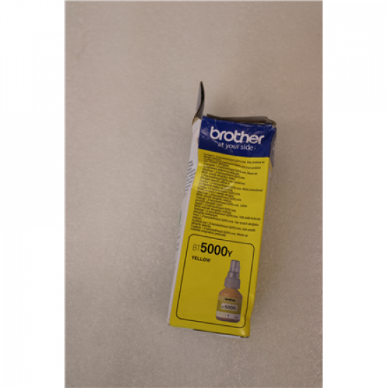 SALE OUT. Brother BT-5000Y Yellow ink bottle | SALE OUT. Brother BT5000Y | Ink Cartridge | Yellow | DAMAGED PACKAGING