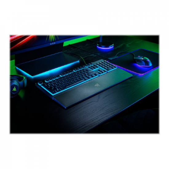 Razer | Gaming Keyboard | Ornata V3 X | Gaming keyboard | Wired | RGB LED light | NORD | Black | Numeric keypad | Silent Membrane