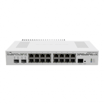 Ethernet Router | CCR2004-16G-2S+PC | 10/100/1000 Mbit/s | Mesh Support No | MU-MiMO No | No mobile broadband