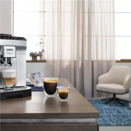 Delonghi | Automatic Coffee Maker | ECAM290.61.SB Magnifica Evo | Pump pressure 15 bar | Built-in milk frother | Automatic | 1450 W | Silver