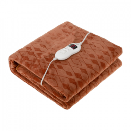 Camry | Electirc Heating Blanket with Timer | CR 7435 | Number of heating levels 8 | Number of persons 1 | Washable | Remote control | Super Soft Fleece/Polyester | 60 W