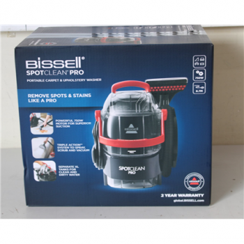 SALE OUT.  | Bissell | Spot Cleaner | SpotClean Pro | Corded operating | Washing function | 750 W | Red/Titanium | 24 month(s) | - V | DAMAGED PACKAGING