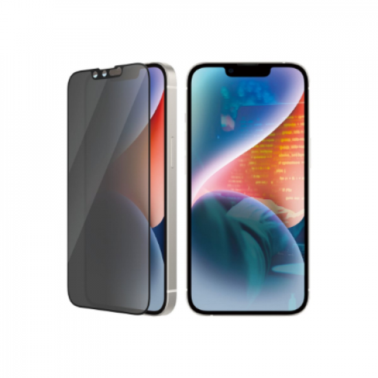 PanzerGlass | Screen protector | Apple | iPhone 14/13/13 Pro | Glass | Black | Ultra-Wide Fit | Privacy