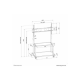 Neomounts By Newstar TV SET ACC FLOOR STAND 60-105