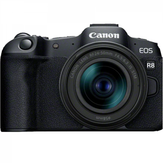 Canon | EOS R8 Body + RF 24-50mm F4.5-6.3 IS STM (AIP) | Megapixel 24.2 MP | Image stabilizer | ISO sensitivity (max) 102400 | Display diagonal 3 